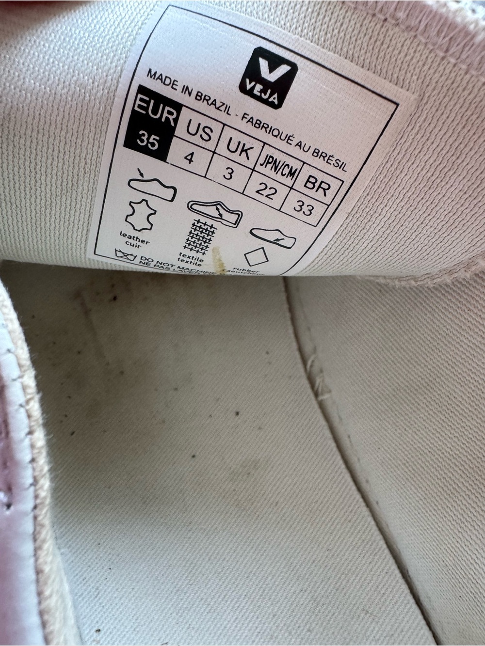 Veja Girls Sneakers Size 4 - Picture 8 of 8